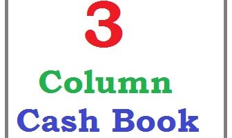 3 column Cashbook